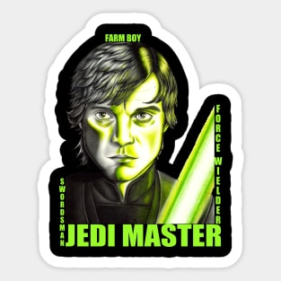 Sci-fi Swordmaster Sticker